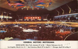 General Motors Motorama Cars Postcard Postcard Postcard