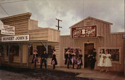 Oregon Centennial Exposition - Frontier Village, Main Street Postcard Postcard Postcard