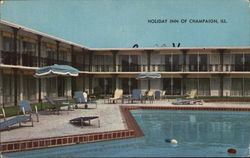 Holiday Inn Champaign, IL Postcard Postcard Postcard