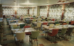 Au Martinet Restaurant and Motel Postcard