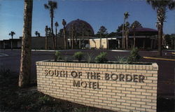 South of the Border Motel Postcard Postcard Postcard