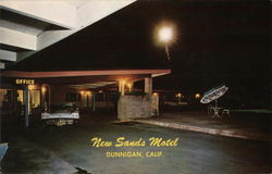 New Sands Motel Postcard