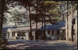 Whispering Pines Motel-Hotel Accomac, VA Postcard Postcard Postcard