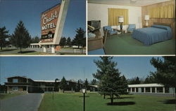 Chalet Motel & Swiss Cottage Restaurant Postcard