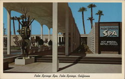 Palm Springs Spa Postcard