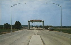 Entrance to Will Rogers Turnpike Tulsa, OK Postcard Postcard Postcard