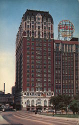 Sheraton-Blackstone Hotel Postcard