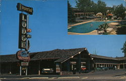 Imperial Motor Lodge Postcard