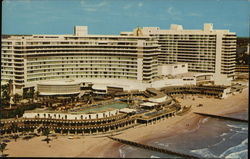 Fontainebleau Hotel, Cabana and Yacht Club Miami Beach, FL Postcard Postcard Postcard