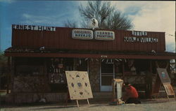 Original Navajo Sand Painting, Ernest Hunt Postcard