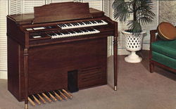 Gulbransen Transistor Organ Model G-3 Postcard