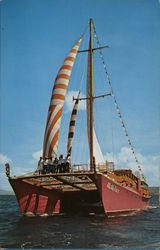 Henry J. Kasier's Catamaran - Ale Ale Kai V Postcard