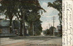 On the Belt Line, North Deering Portland, ME Postcard Postcard Postcard