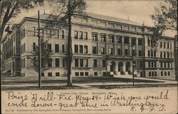 Central High School Postcard