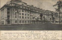 Largest Sanatorium in the World Postcard