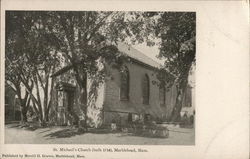 St. Michael's Church (Built 1714) Postcard