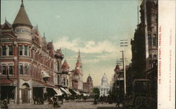 Mariposa Street Fresno, CA Postcard Postcard Postcard