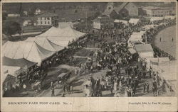 Brockton Fair Post Card Postcard