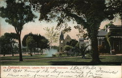 Lafayette Park and Chabot Observatory Postcard