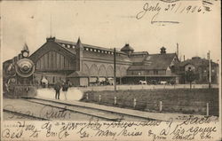 S.P. Depot and Passenger Station Sacramento, CA Postcard Postcard Postcard