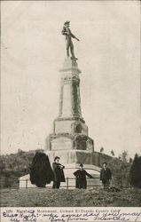 Marshall's Monument, El Dorado County Postcard