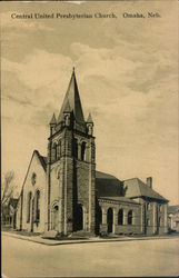 Central United Presbyterian Church Postcard