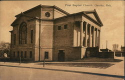 First Baptist Church Omaha, NE Postcard Postcard Postcard