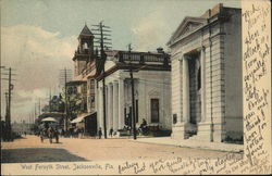 West Forsyth Street Jacksonville, FL Postcard Postcard Postcard