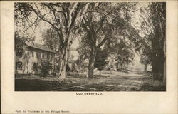 Old Deerfield Postcard