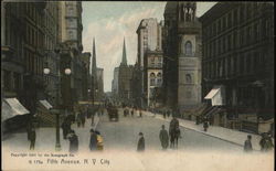 Fifth Avenue New York City, NY Postcard Postcard Postcard