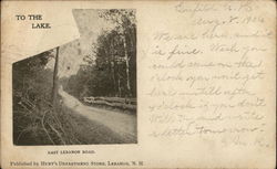 To The Lake on East Lebanon Road Postcard