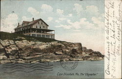 The "Cloyester" Cape Elizabeth, ME Postcard Postcard Postcard