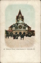 Memorial Chapel, Leland Stanford Jr. University California Postcard Postcard Postcard