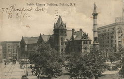 Public Library Building Buffalo, NY Postcard Postcard Postcard