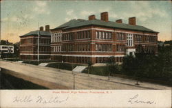 Hope Street High School Providence, RI Postcard Postcard Postcard