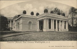 Executive Mansion, East Entrance Washington, DC Washington DC Postcard Postcard Postcard