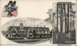 Southern Pines Hotel North Carolina Postcard Postcard Postcard