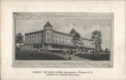 Piney Woods Inn Southern Pines, NC Postcard Postcard Postcard