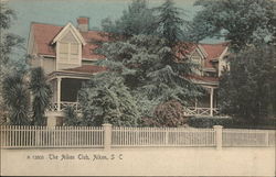 The Aiken Club South Carolina Postcard Postcard Postcard