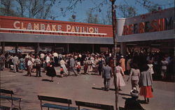 Clambake Pavilion, Lincoln Park North Dartmouth, MA Postcard Postcard Postcard