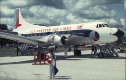 Eastern Airlines Martin 4-0-4 Aircraft Postcard Postcard Postcard