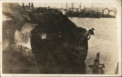 Remains of Ship Postcard