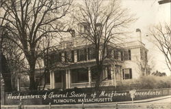 Headquarters of General Society of Mayflower Descendents Plymouth, MA Postcard Postcard Postcard