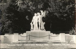 Hallowed Hours, Forest Lawn Memorial Park Glendale, CA Postcard Postcard Postcard