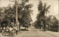 South Main Street South Gardner, MA Postcard Postcard Postcard