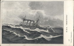 H.M.S. Berwick Postcard