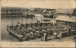 L'Arsenal - le Poste des Torpilleurs Postcard