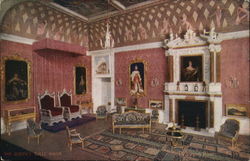 The Drawing Room: Queen's Doll House Postcard