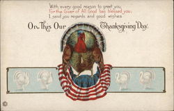 On This Our Thanksgiving Day. Postcard