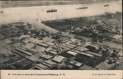 View taken from the Haiphong cement factory - F.N. Vietnam Southeast Asia Postcard Postcard Postcard